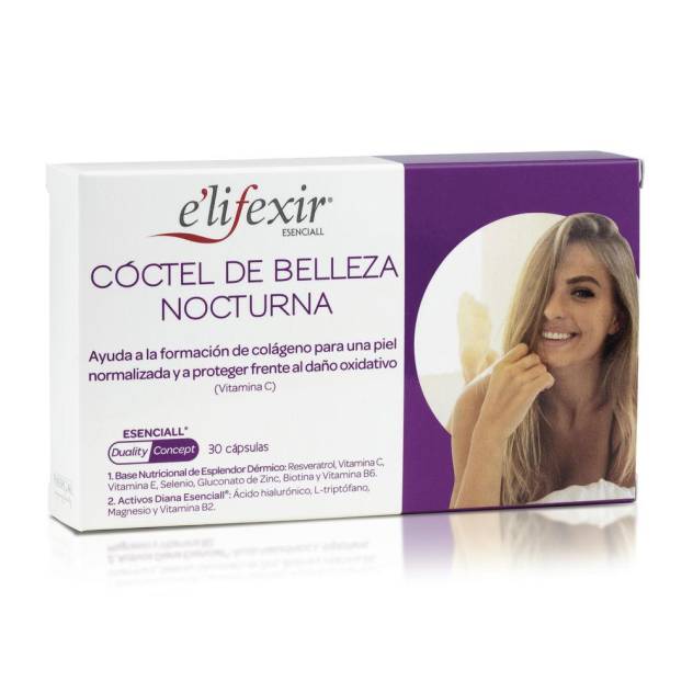 ESENCIALL cóctel belleza nocturna cápsulas 30 u