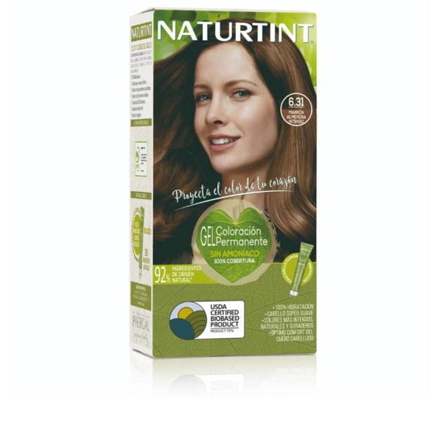 NATURTINT tinte sin amoniaco #6.31-Marrón Almendra Intenso 170 ml