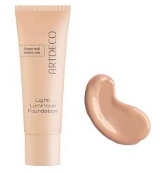 Fond de ten lichid cu textura usoara Artdeco LIGHT LUMINOUS warm-golden tan 25 ml