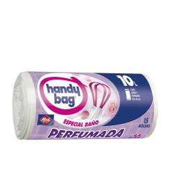 HANDY BAG BAÑO bolsa basura perfumada para baño 15 u