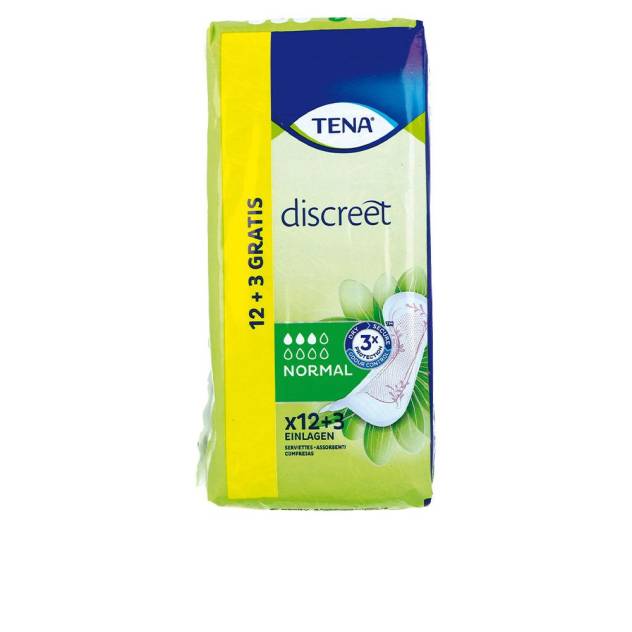 DISCREET compresa incontinencia normal 15 u