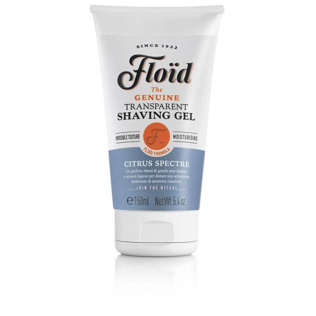 FLOÏD gel de afeitar transpatente citrus spectre 150 ml FLOÏD gel de afeitar transpatente citrus spectre 150 ml
