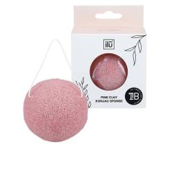 KONJAC esponja #Pink Clay 1 u