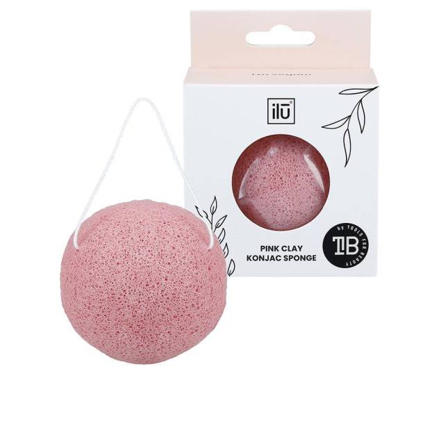 KONJAC esponja #Pink Clay 1 u