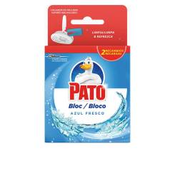 PATO WC BLOC agua azul limpia & higieniza 2 x 40 gr