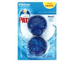 PATO WC MATIC agua azul desodorizante 2 x 50 gr