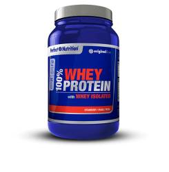 100% WHEY PROTEIN + ISO 2 lbs #fresa 908 gr
