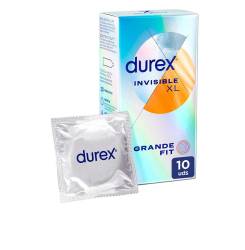 INVISIBLE XL ultra fino preservativos 10 u