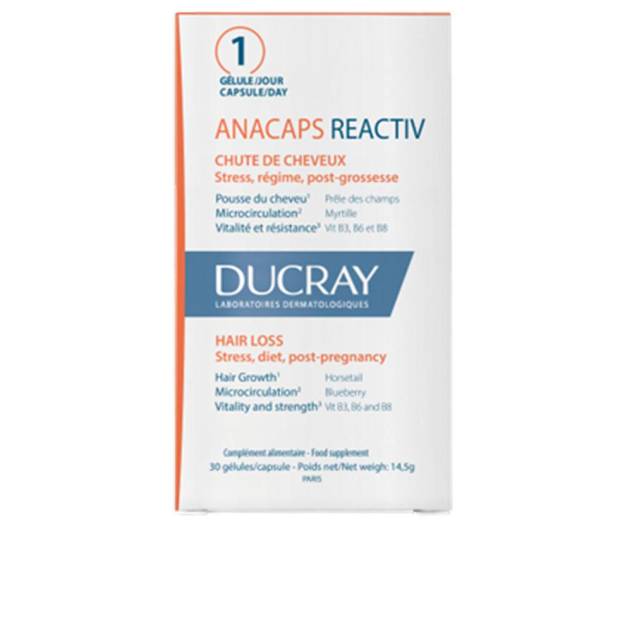 ANACAPS REACTIV complemento alimenticio caída del cabello reaccional 30 u
