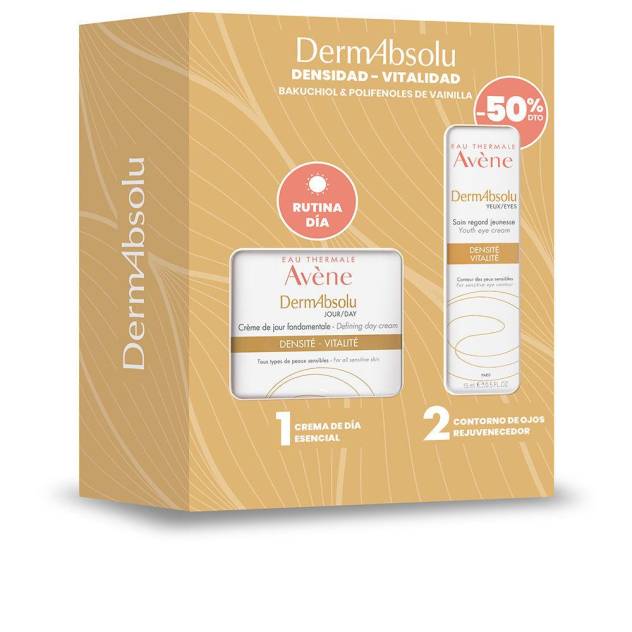 DERMABSOLU CREMA DÍA DENSIDAD + OJOS LOTE 2 pz