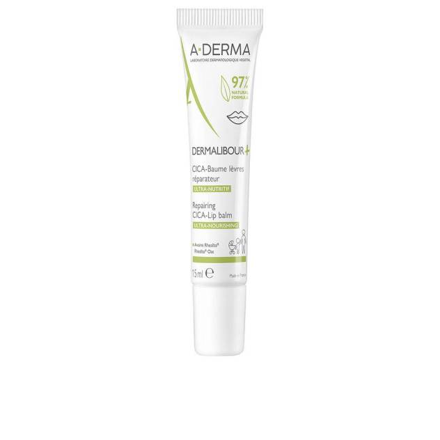 Balsam de buze reparator A-DERMA DERMALIBOUR+ CICA 15 ml