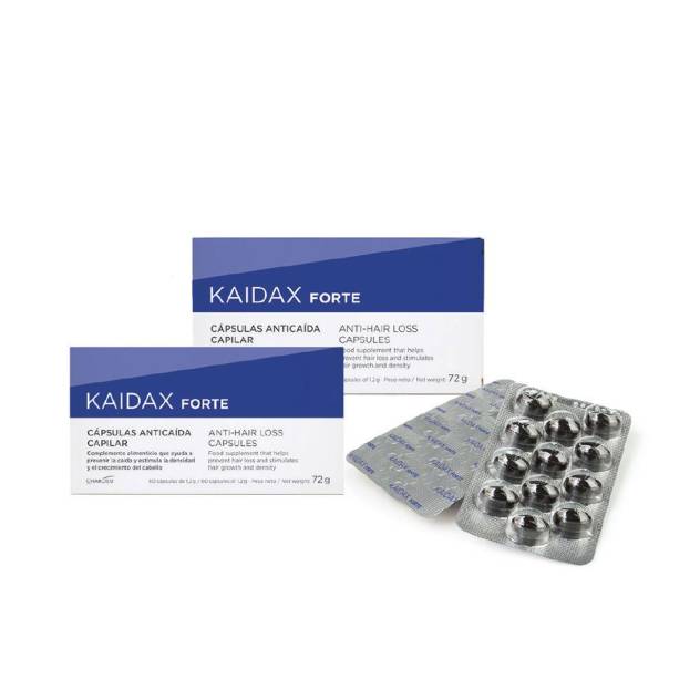 KAIDAX FORTE CÁPSULAS ANTICAÍDA PACK 2 x 60 uds