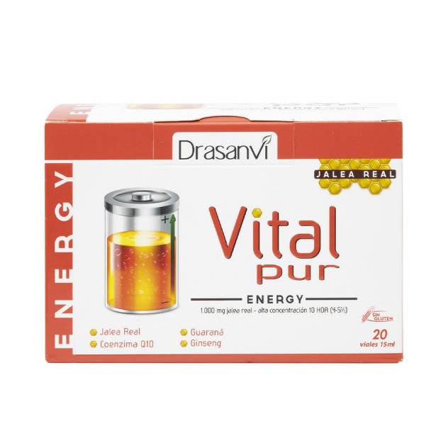 VITALPUR energy viales 20 x 15 ml