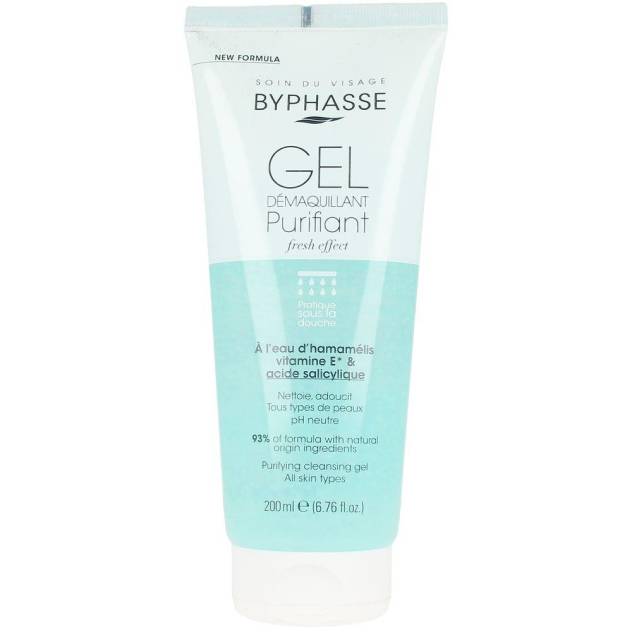 Gel demachiant purificator cu efect de curatare BYPHASSE GEL DESMAQUILLANTE 200 ml