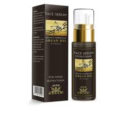 SÉRUM FACIAL REESTRUCTURANTE de argán puro y vainilla 30 ml