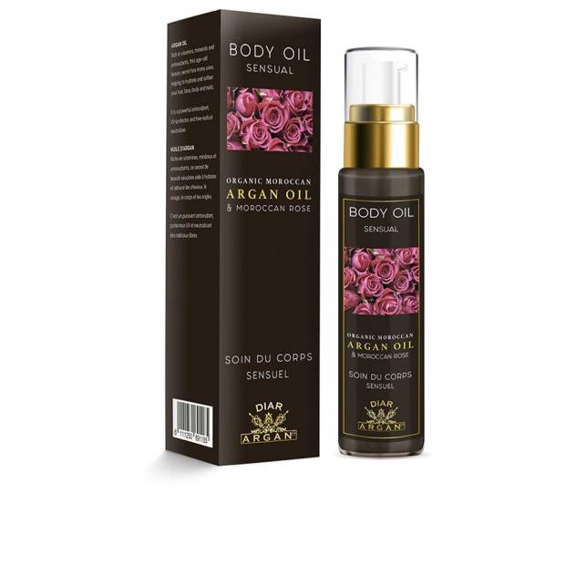 ACEITE CORPORAL SENSUAL de argán y rosa de marruecos 50 ml