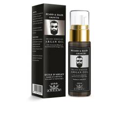 SÉRUM FORTALECEDOR BARBA Y CABELLO con argán puro sándalo y jengibre 30 ml