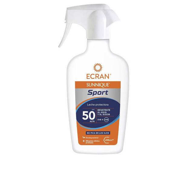 ECRAN SUNNIQUE SPORT leche protect SPF50 pistola 270 ml