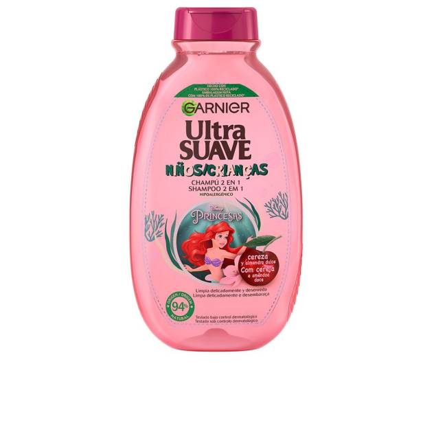 ULTRA SUAVE champú 2 en 1 La Sirenita #cereza 250 ml