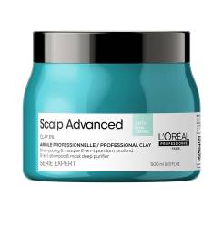 SCALP ADVANCED anti-oiliness 2-in1 shampoo & mask deep purifer clay 500 ml