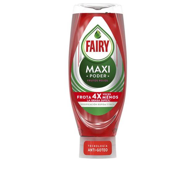 FAIRY MAXI PODER FRUTOS ROJOS lavavajillas concentrado 640 ml