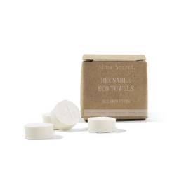 Servetele reutilizabile din viscoza biodegradabila Alma Secret REUSABLE ECO-TOWELS 15 buc