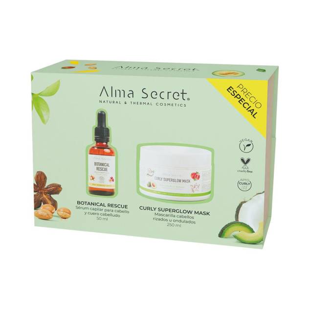 Set pentru ingrijirea parului Alma Secret CURLY LOTE 2 buc Set pentru ingrijirea parului Alma Secret CURLY LOTE 2 buc