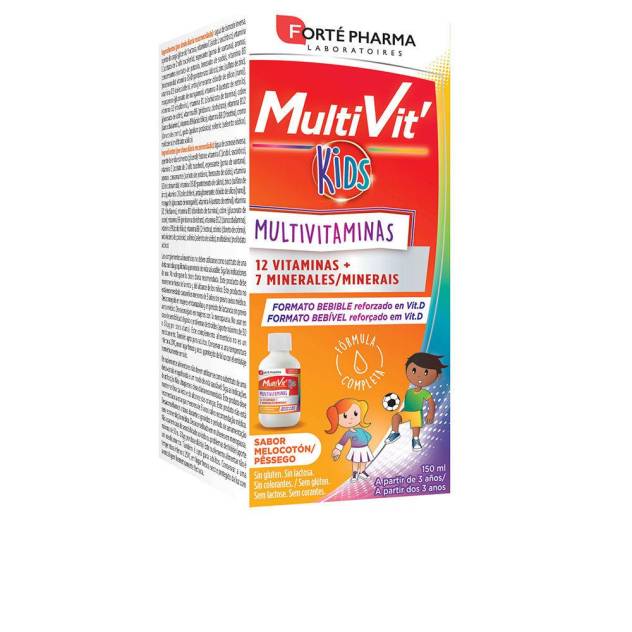 MULTIVIT KIDS bebible #melocotón 150 ml
