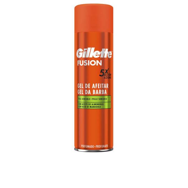 FUSION gel de afeitar piel sensible 200 ml