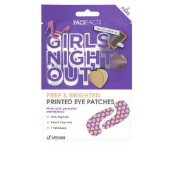 GIRLS NIGHT OUT printed eye patches 2 x 6 ml