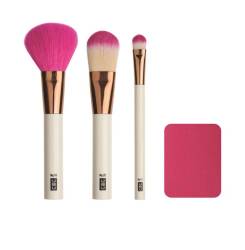 FACE ON KIT BROCHAS MAQUILLAJE LOTE 4 pz