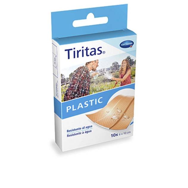 TIRITAS plastic 6x10cm 10 u