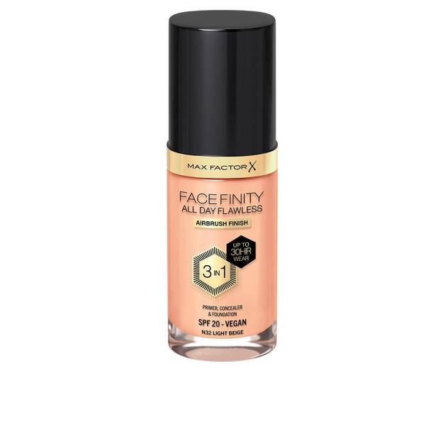 FACEFINITY 3IN1 primer, concealer & foundation #32-light beige 30 ml