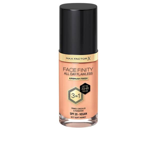 FACEFINITY 3IN1 primer, concealer & foundation #77-soft honey 30 ml FACEFINITY 3IN1 primer, concealer & foundation #77-soft honey 30 ml