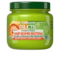 FRUCTIS VITAMIN FORCE hair bomb biotina mascarilla 320 ml