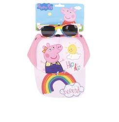 GAFAS DE SOL & GORRA PEPPA PIG LOTE 2 pz