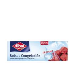 BOLSAS CONGELACION MEDIANAS triple capa 40 u