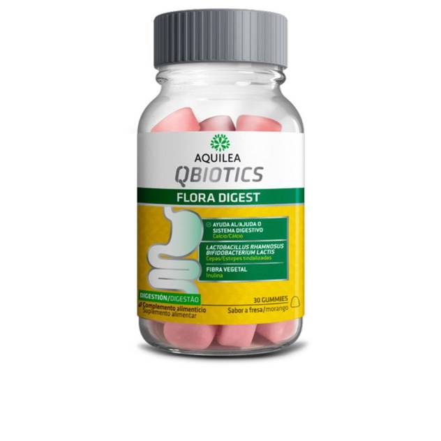 QBIOTICS FLORA DIGEST gummies #Fresa 30 u