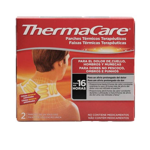 THERMACARE cuello hombro parches térmicos 2 u