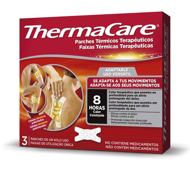 THERMACARE adaptable parches térmicos 3 u