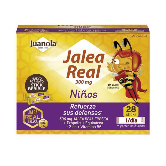 JALEA REAL NIÑOS sticks 28 u