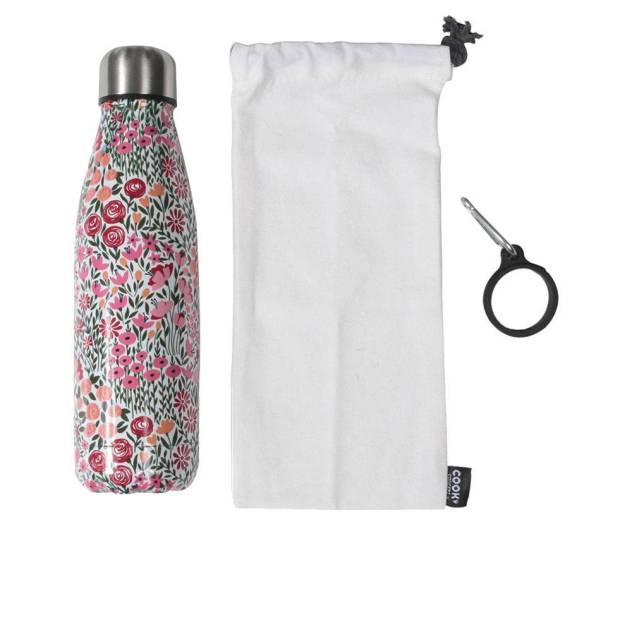 TERMO BOTELLA flores 500 ml 1 u