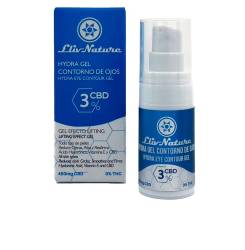 3% CBD hydra gel contorno de ojos 15 ml