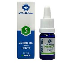 5 CBD% aceite semilla cáñamo orgnánico y menta 10 ml
