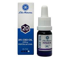 20% CBD aceite semilla cáñamo orgánico y pepita uva BIO 10 ml