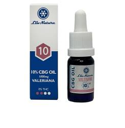 10% CBG aceite semilla cáñamo orgánico y valeriana 10 ml