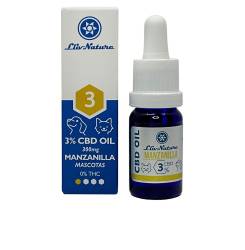 3% CBD manzanilla mascotas 300 mg 10 ml
