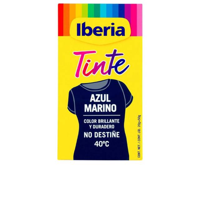 IBERIA TINTE ROPA no destiñe 40º #azul marino 70 gr