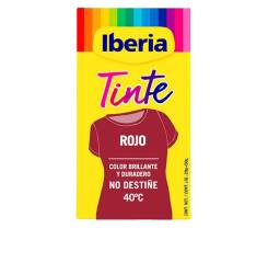 IBERIA TINTE ROPA no destiñe 40º #rojo 70 gr