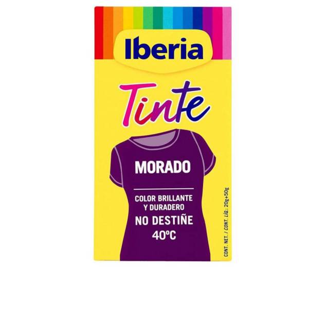 IBERIA TINTE ROPA no destiñe 40º #morado 70 gr